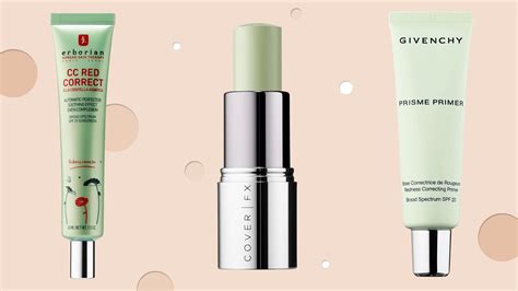 green primers for redness